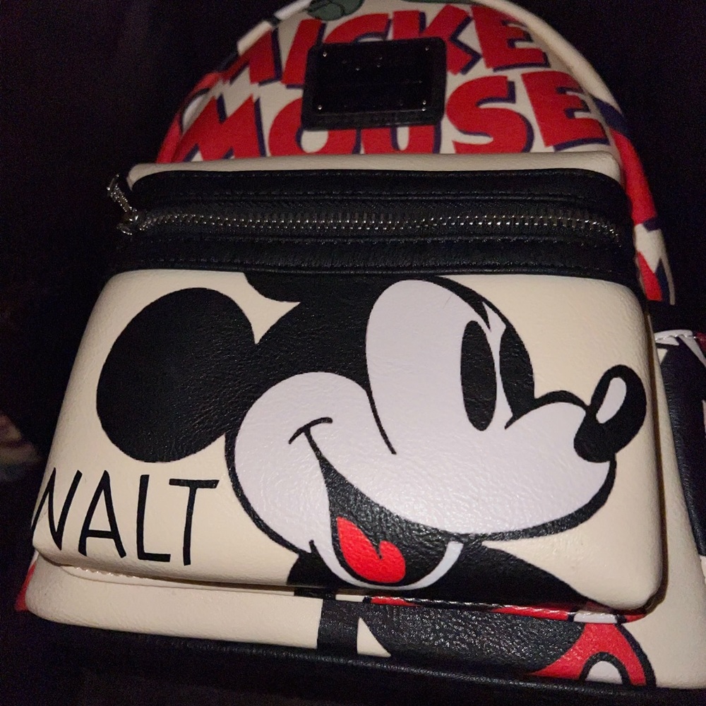 Loungefly Mickey Mouse back pack.